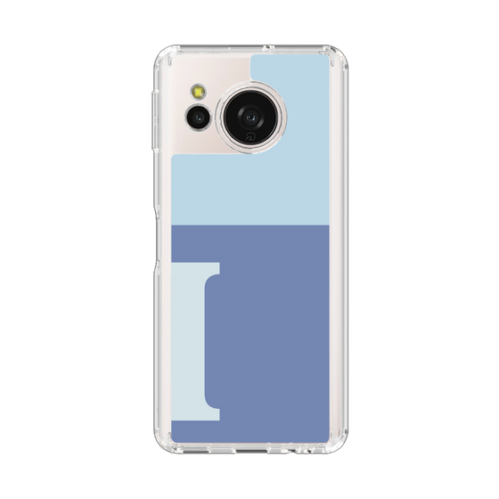 Slim Protection Case［ Original - initial two tone - I blue ］
