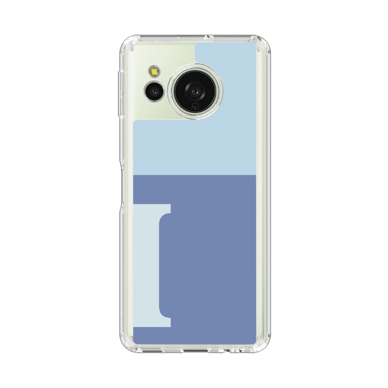 Slim Protection Case［ Original - initial two tone - I blue ］