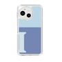 Slim Protection Case［ Original - initial two tone - I blue ］