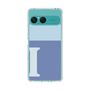 Slim Protection Case［ Original - initial two tone - I blue ］