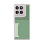 Slim Protection Case［ Original - initial two tone - I green ］
