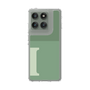 Slim Protection Case［ Original - initial two tone - I green ］