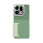Slim Protection Case［ Original - initial two tone - I green ］