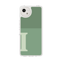 Slim Protection Case［ Original - initial two tone - I green ］