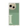 Slim Protection Case［ Original - initial two tone - I green ］