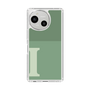 Slim Protection Case［ Original - initial two tone - I green ］