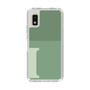 Slim Protection Case［ Original - initial two tone - I green ］