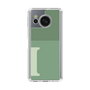 Slim Protection Case［ Original - initial two tone - I green ］