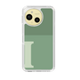 Slim Protection Case［ Original - initial two tone - I green ］