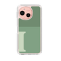 Slim Protection Case［ Original - initial two tone - I green ］