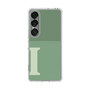 Slim Protection Case［ Original - initial two tone - I green ］