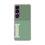Slim Protection Case［ Original - initial two tone - I green ］