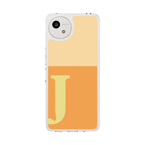 Slim Protection Case［ Original - initial two tone - J orange ］