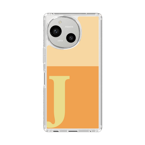 Slim Protection Case［ Original - initial two tone - J orange ］