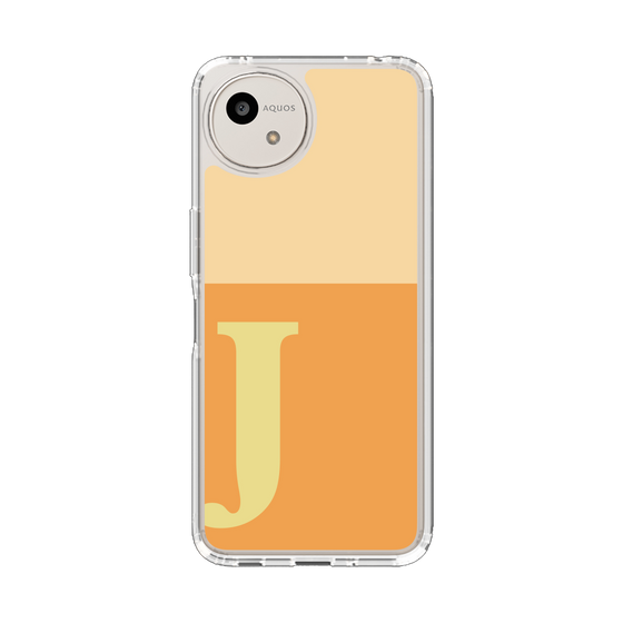 Slim Protection Case［ Original - initial two tone - J orange ］