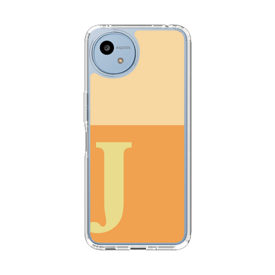 Slim Protection Case［ Original - initial two tone - J orange ］