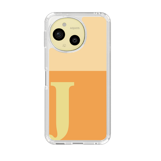 Slim Protection Case［ Original - initial two tone - J orange ］