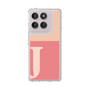 Slim Protection Case［ Original - initial two tone - J pink ］