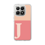 Slim Protection Case［ Original - initial two tone - J pink ］