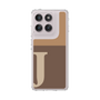 Slim Protection Case［ Original - initial two tone - J brown ］