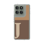 Slim Protection Case［ Original - initial two tone - J brown ］