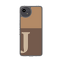 Slim Protection Case［ Original - initial two tone - J brown ］