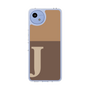 Slim Protection Case［ Original - initial two tone - J brown ］