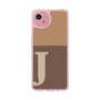 Slim Protection Case［ Original - initial two tone - J brown ］