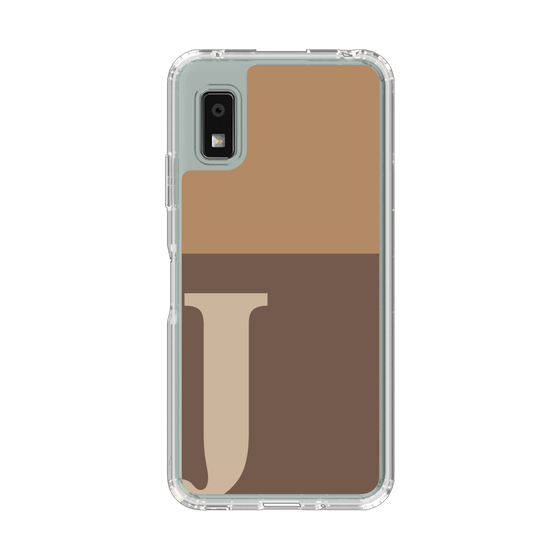Slim Protection Case［ Original - initial two tone - J brown ］