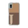 Slim Protection Case［ Original - initial two tone - J brown ］