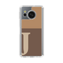 Slim Protection Case［ Original - initial two tone - J brown ］