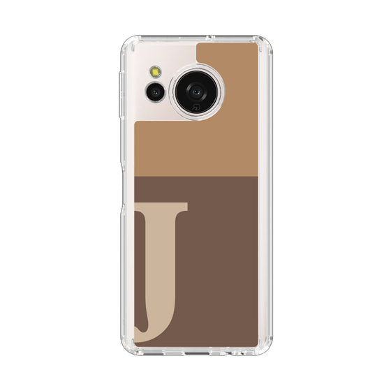 Slim Protection Case［ Original - initial two tone - J brown ］