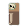 Slim Protection Case［ Original - initial two tone - J brown ］