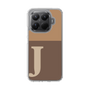 Slim Protection Case［ Original - initial two tone - J brown ］