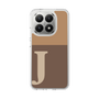 Slim Protection Case［ Original - initial two tone - J brown ］