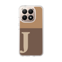 Slim Protection Case［ Original - initial two tone - J brown ］
