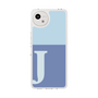 Slim Protection Case［ Original - initial two tone - J blue ］