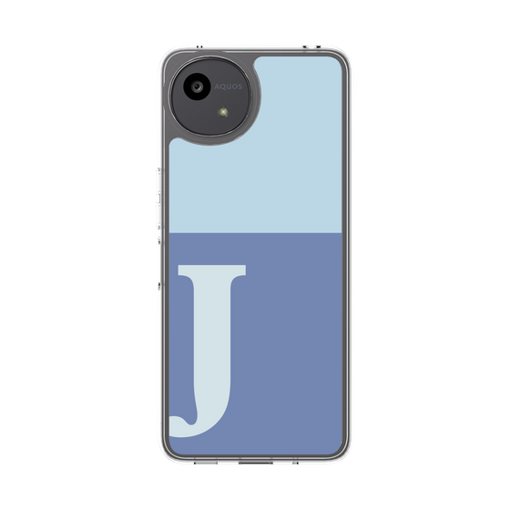 Slim Protection Case［ Original - initial two tone - J blue ］