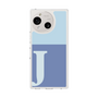 Slim Protection Case［ Original - initial two tone - J blue ］