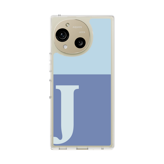 Slim Protection Case［ Original - initial two tone - J blue ］