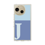 Slim Protection Case［ Original - initial two tone - J blue ］