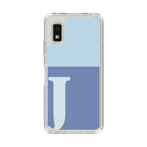 Slim Protection Case［ Original - initial two tone - J blue ］