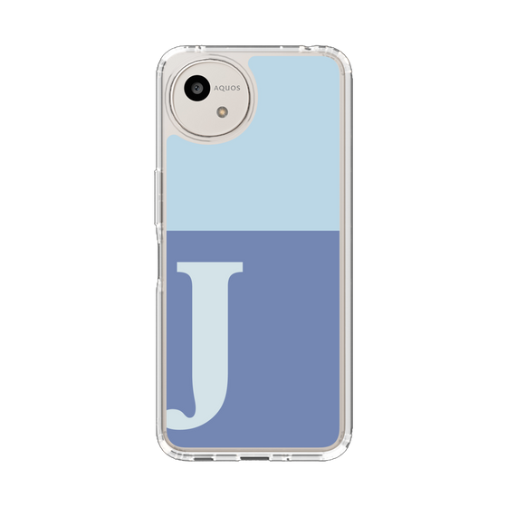 Slim Protection Case［ Original - initial two tone - J blue ］