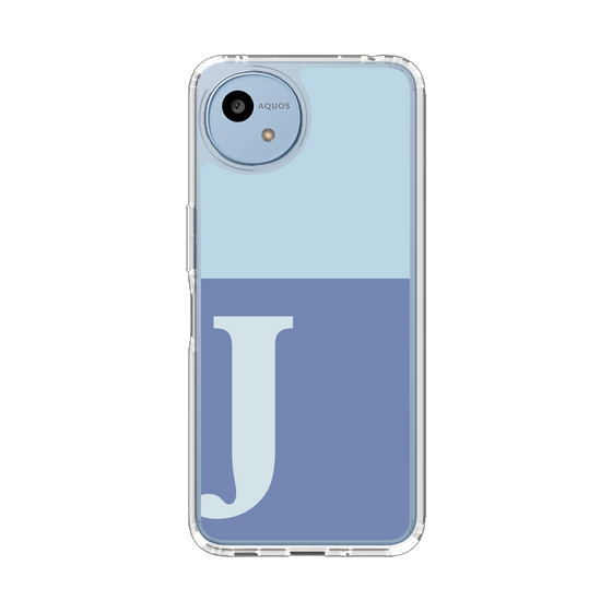 Slim Protection Case［ Original - initial two tone - J blue ］