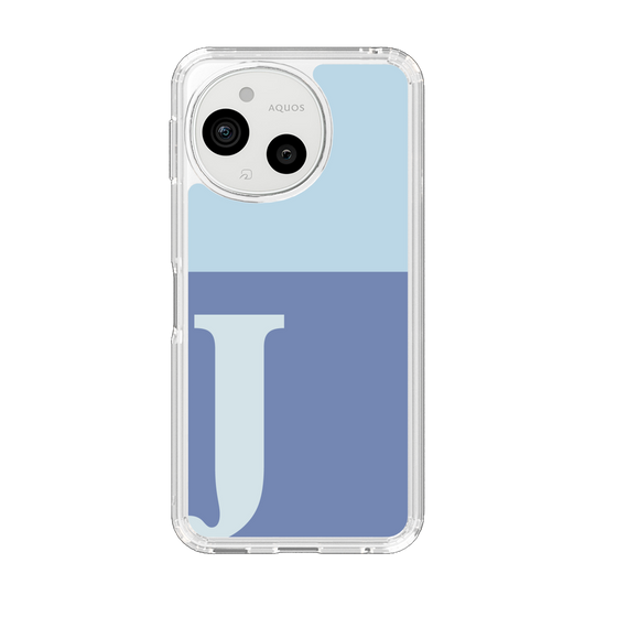 Slim Protection Case［ Original - initial two tone - J blue ］