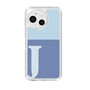Slim Protection Case［ Original - initial two tone - J blue ］