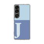 Slim Protection Case［ Original - initial two tone - J blue ］