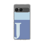 Slim Protection Case［ Original - initial two tone - J blue ］