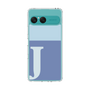 Slim Protection Case［ Original - initial two tone - J blue ］