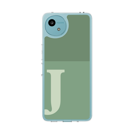 Slim Protection Case［ Original - initial two tone - J green ］